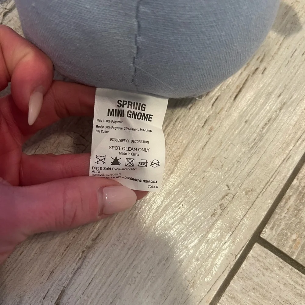 Famous Aldi spring mini Colorful Gnome Plush decor Set - Picture 6 of 9